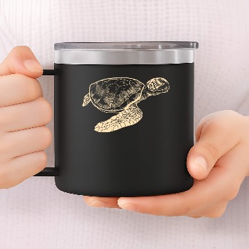 Discover seaturtle - Sea turtle Graphic Picture 14oz Stainless Steel Tumblers