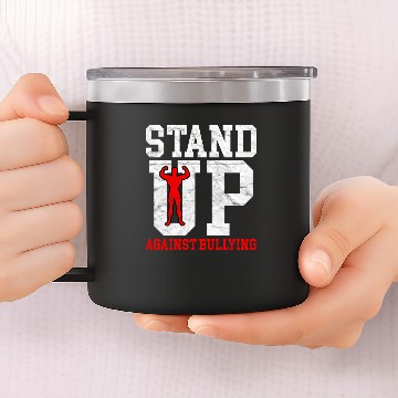 Discover ANTI BULLY - Stand Up Against Bullying 14oz Stainless Steel Tumblers