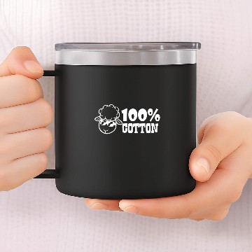 Discover 100% Cotton 14oz Stainless Steel Tumblers