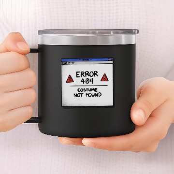 Discover 404 Costume Not Found 14oz Stainless Steel Tumblers