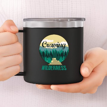 Discover Craving Wilderness 14oz Stainless Steel Tumblers