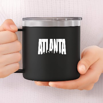 Discover Atlanta 14oz Stainless Steel Tumblers