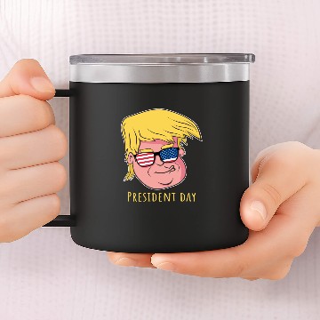 Discover Presidents Day 14oz Stainless Steel Tumblers