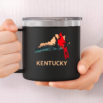 Discover Kentucky 14oz Stainless Steel Tumblers