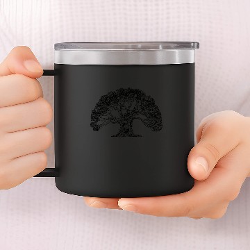 Discover Olive Tree 14oz Stainless Steel Tumblers