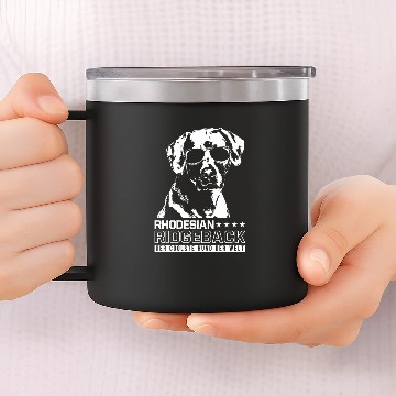 Discover Rhodesian Ridgeback 14oz Stainless Steel Tumblers