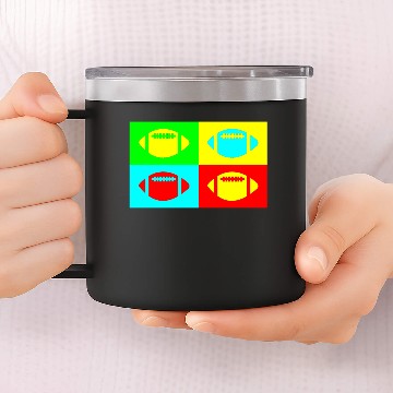 Discover four multi colors ball 14oz Stainless Steel Tumblers