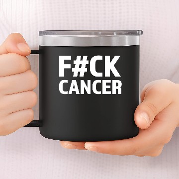 Discover Lung Cancer 14oz Stainless Steel Tumblers