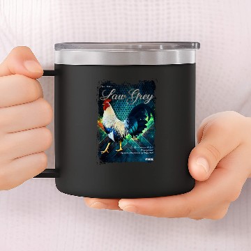 Discover LAW GREY ROOSTER 14oz Stainless Steel Tumblers