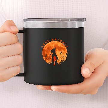 Discover Save Animals 14oz Stainless Steel Tumblers