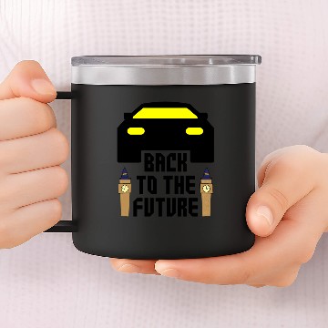 Discover Back to the future 14oz Stainless Steel Tumblers