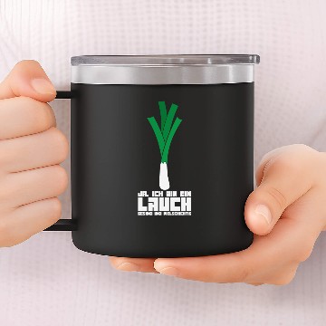 Discover Onion Leaves 14oz Stainless Steel Tumblers