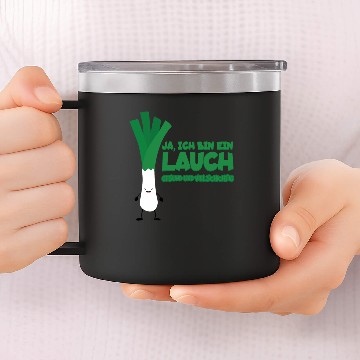 Discover Onion Leaves 14oz Stainless Steel Tumblers