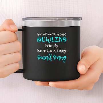 Discover Bowling 14oz Stainless Steel Tumblers