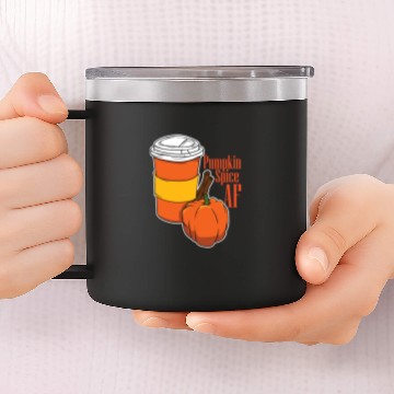 Discover Pumpkin Pumpkin Spice Halloween 14oz Stainless Steel Tumblers