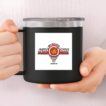 Discover Original Kill Bill logo 14oz Stainless Steel Tumblers