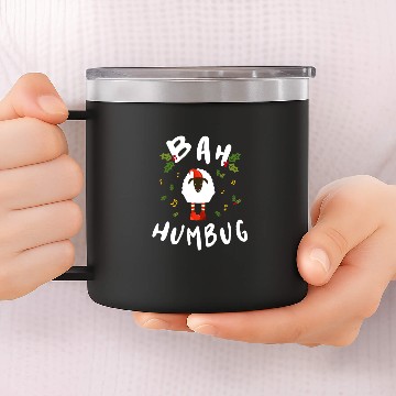 Discover Bah Humbug Scrooge 14oz Stainless Steel Tumblers