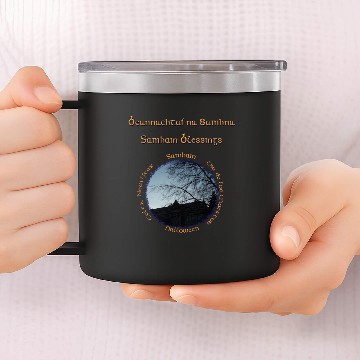 Discover Samhain Blessings 14oz Stainless Steel Tumblers