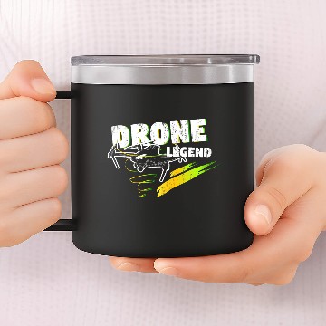 Discover Drone hobby gift 14oz Stainless Steel Tumblers