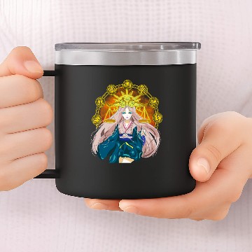 Discover Anime Princess Magical Celestial Manga Girl 14oz Stainless Steel Tumblers