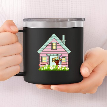 Discover daisy duck gardening 14oz Stainless Steel Tumblers