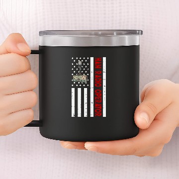 Discover American Ham Radio Operator 14oz Stainless Steel Tumblers