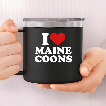 Discover Maine coon cat 14oz Stainless Steel Tumblers
