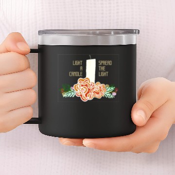 Discover candle clear 14oz Stainless Steel Tumblers