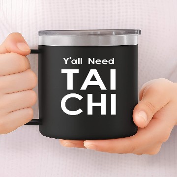Discover Tai Chi 14oz Stainless Steel Tumblers