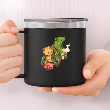 Discover Frog and Toad 14oz Stainless Steel Tumblers
