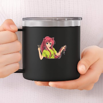 Discover Waifu 14oz Stainless Steel Tumblers