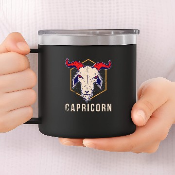 Discover Capricorn 14oz Stainless Steel Tumblers