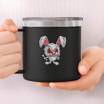Discover BAD BUNNY HALLOWEEN 14oz Stainless Steel Tumblers