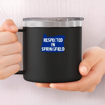 Discover Respected In Springfield Oregon 14oz Stainless Steel Tumblers