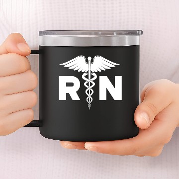 Discover RN Registered Nurse 14oz Stainless Steel Tumblers