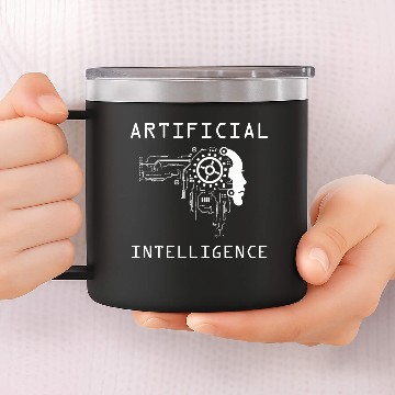 Discover AI Developer 14oz Stainless Steel Tumblers