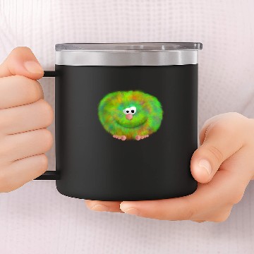 Discover Smiling Shaggy Bobble Monster 14oz Stainless Steel Tumblers