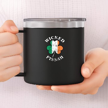 Discover Wicked Pissah 14oz Stainless Steel Tumblers