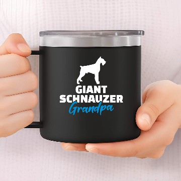 Discover Giant Schnauzer 14oz Stainless Steel Tumblers