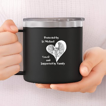 Discover Protected by St Michael 14oz Stainless Steel Tumblers