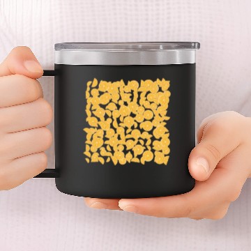 Discover Orange Fruit Pattern Design - Cute Gift 14oz Stainless Steel Tumblers