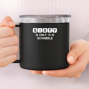 Discover 60th Birthday 14oz Stainless Steel Tumblers
