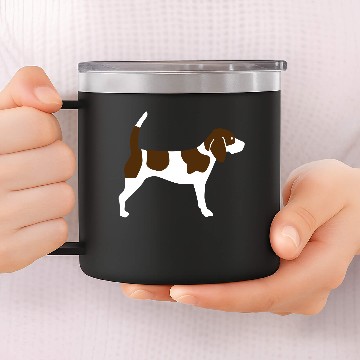 Discover Beagle 14oz Stainless Steel Tumblers