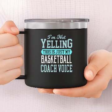 Discover Cool Funny Surprise Gift For Basketball Coach Cool 14oz Stainless Steel Tumblers