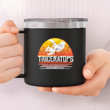 Discover Triceratops 14oz Stainless Steel Tumblers