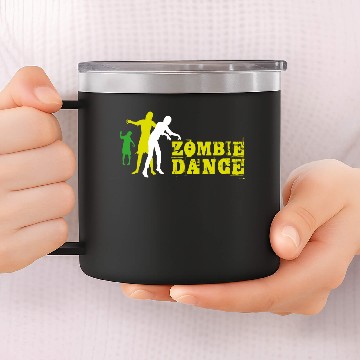 Discover Zombie color dance 14oz Stainless Steel Tumblers