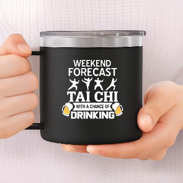 Discover Tai Chi 14oz Stainless Steel Tumblers