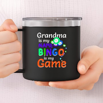 Discover Bingo Grandma 14oz Stainless Steel Tumblers