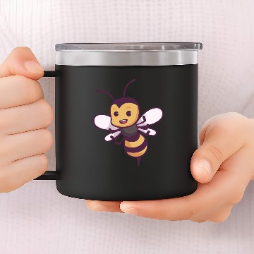 Discover Honey Bee 14oz Stainless Steel Tumblers