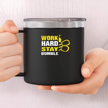 Discover Beekeeper Gift I Honeycomb Beekeeping Honey Bee 14oz Stainless Steel Tumblers